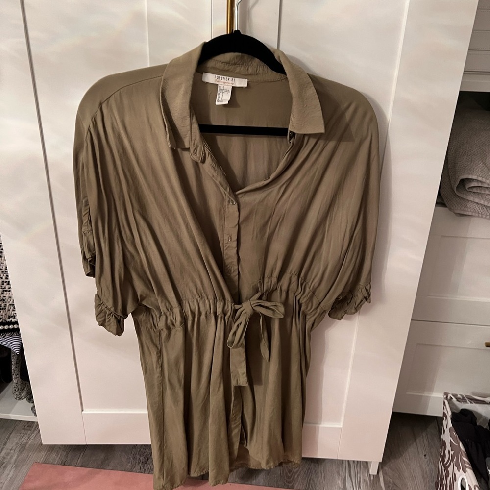Green dress